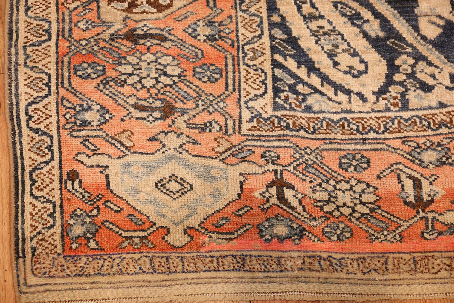 20th Century Small Antique Persian Malayer Rug