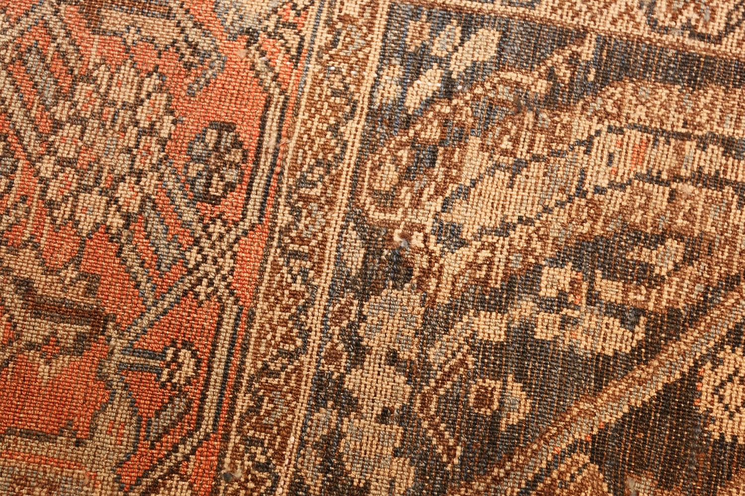 Small Antique Persian Malayer Rug 1