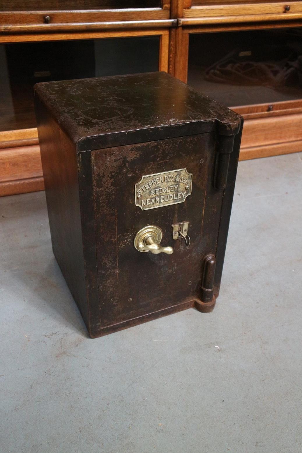 small vintage safe