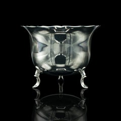 Small Antique Serving Bowl, English, Silver Plate, Condiment Pot, Late Victorian
