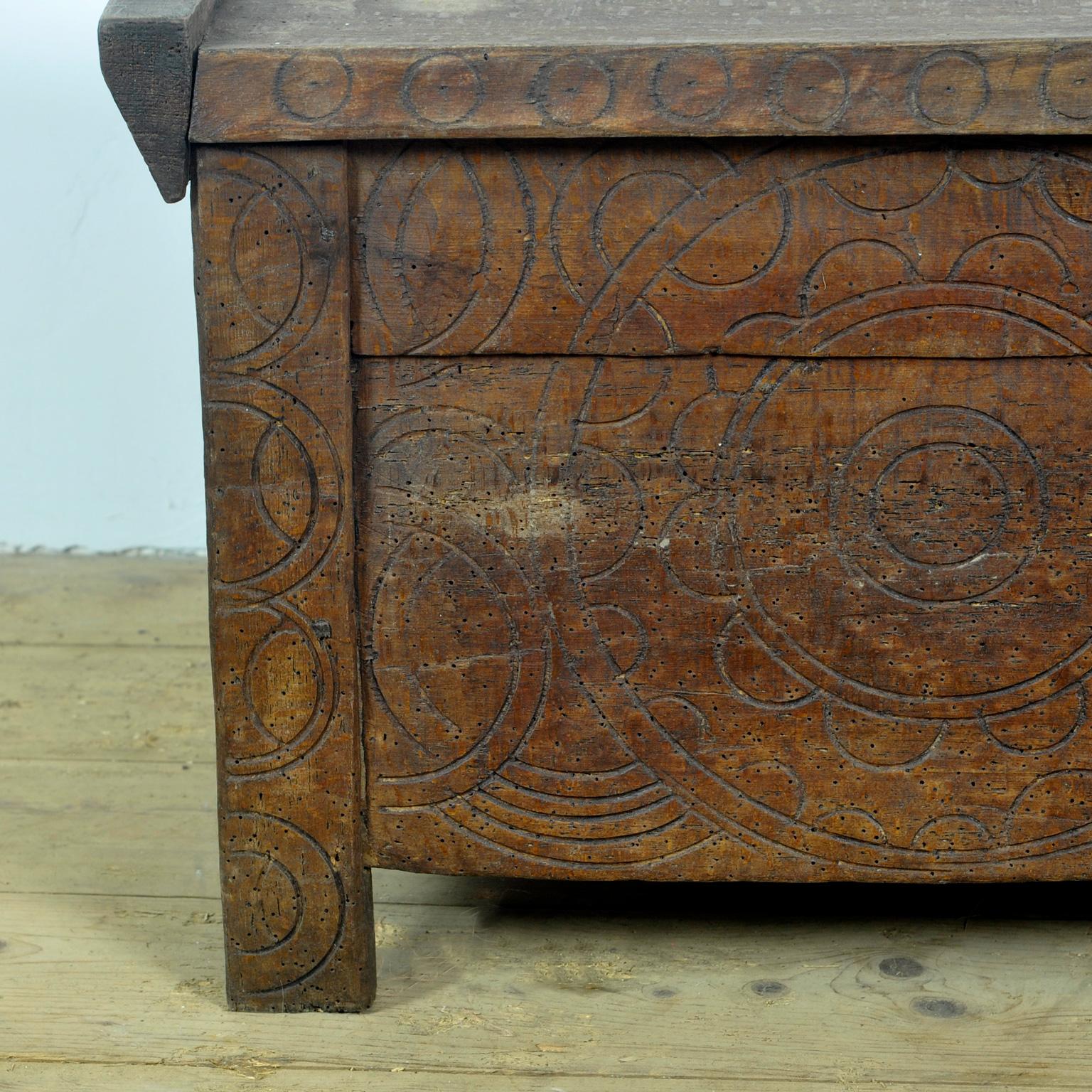 Late 19th Century Small Antique Shepherd’s Chest, 1880’s