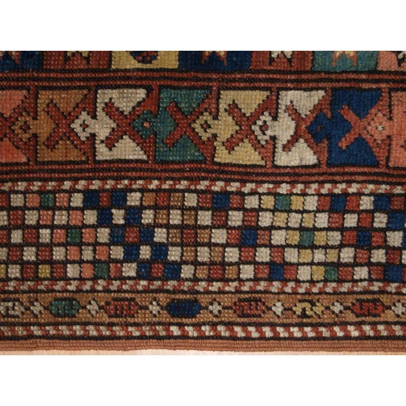 Small Antique Turkish Bergama Rug In Excellent Condition In Moreton-In-Marsh, GB