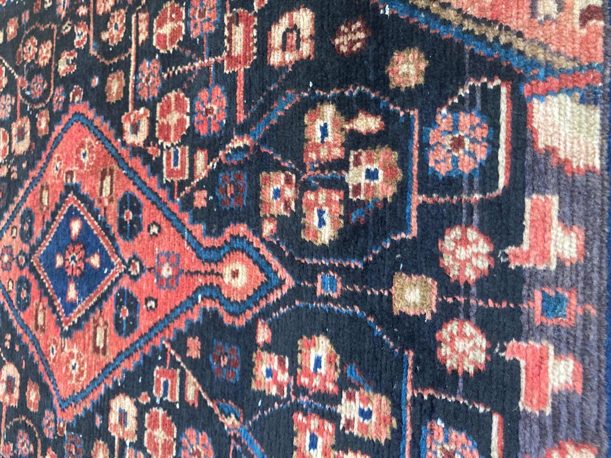 Antique Turkish Hand-Knotted Ethnic Rug For Sale 3