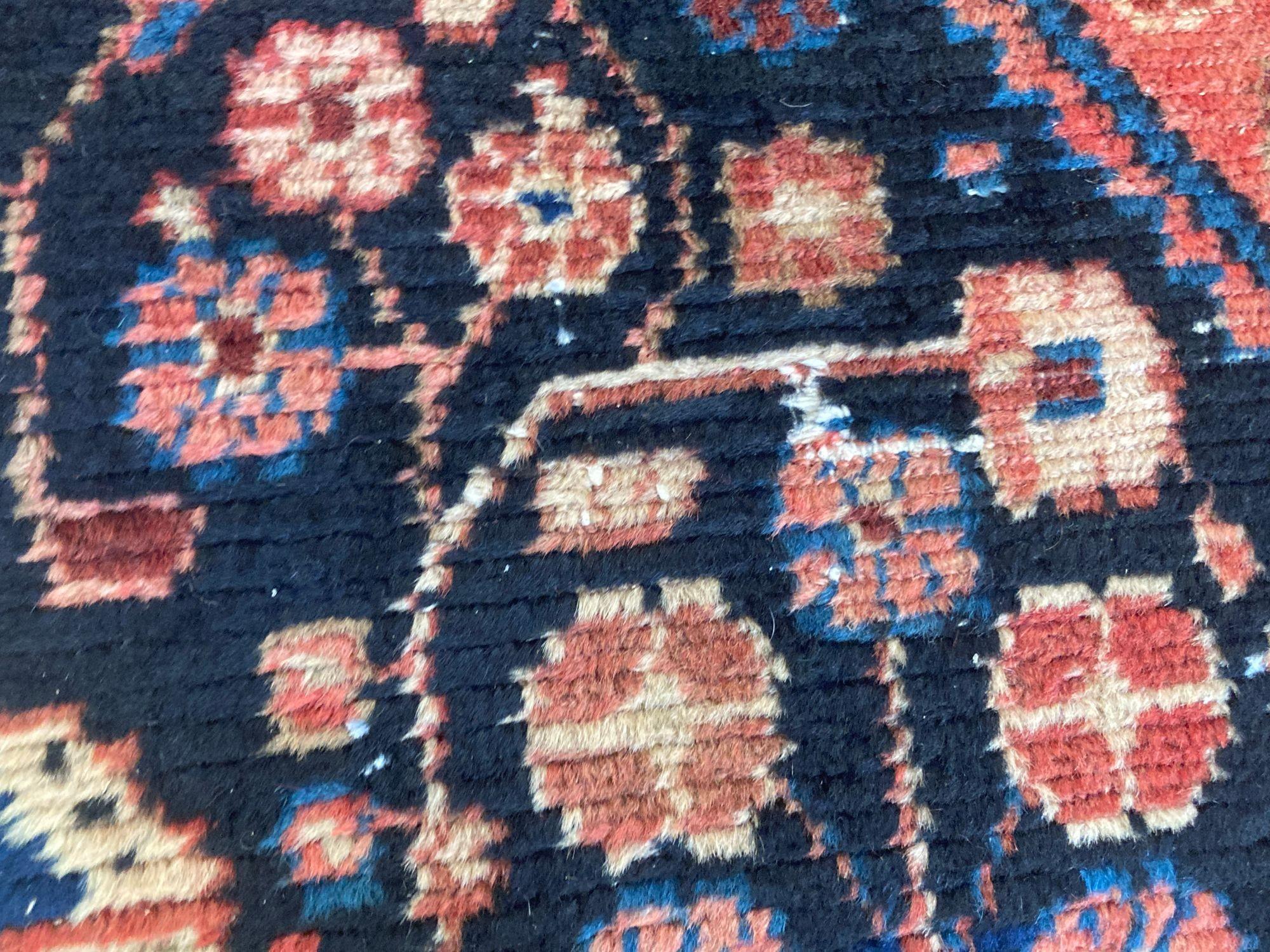 Antique Turkish Hand-Knotted Ethnic Rug For Sale 7