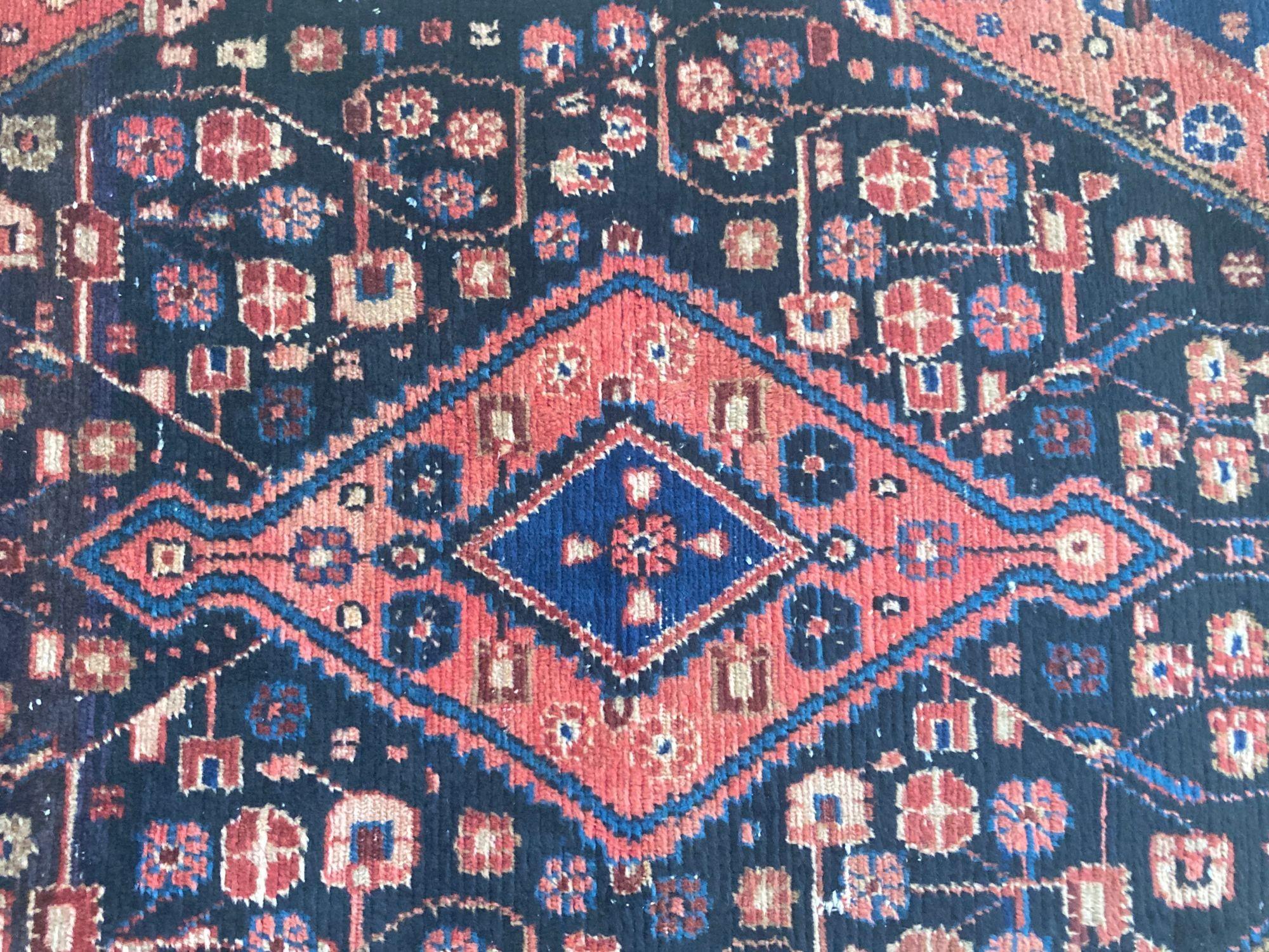 Antique Turkish Hand-Knotted Ethnic Rug In Good Condition For Sale In North Hollywood, CA