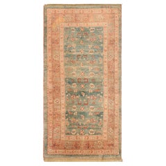 Nazmiyal Collection Antique Turkish Oushak Rug. Size: 4 ft 4 in x 8 ft 6 in