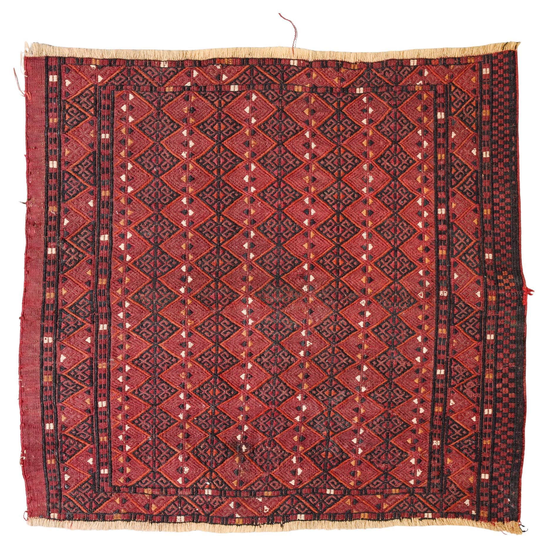 Kleiner antiker Turkoman Kelim