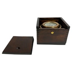 Small Vintage Wilcox Crittenden Boat Compass