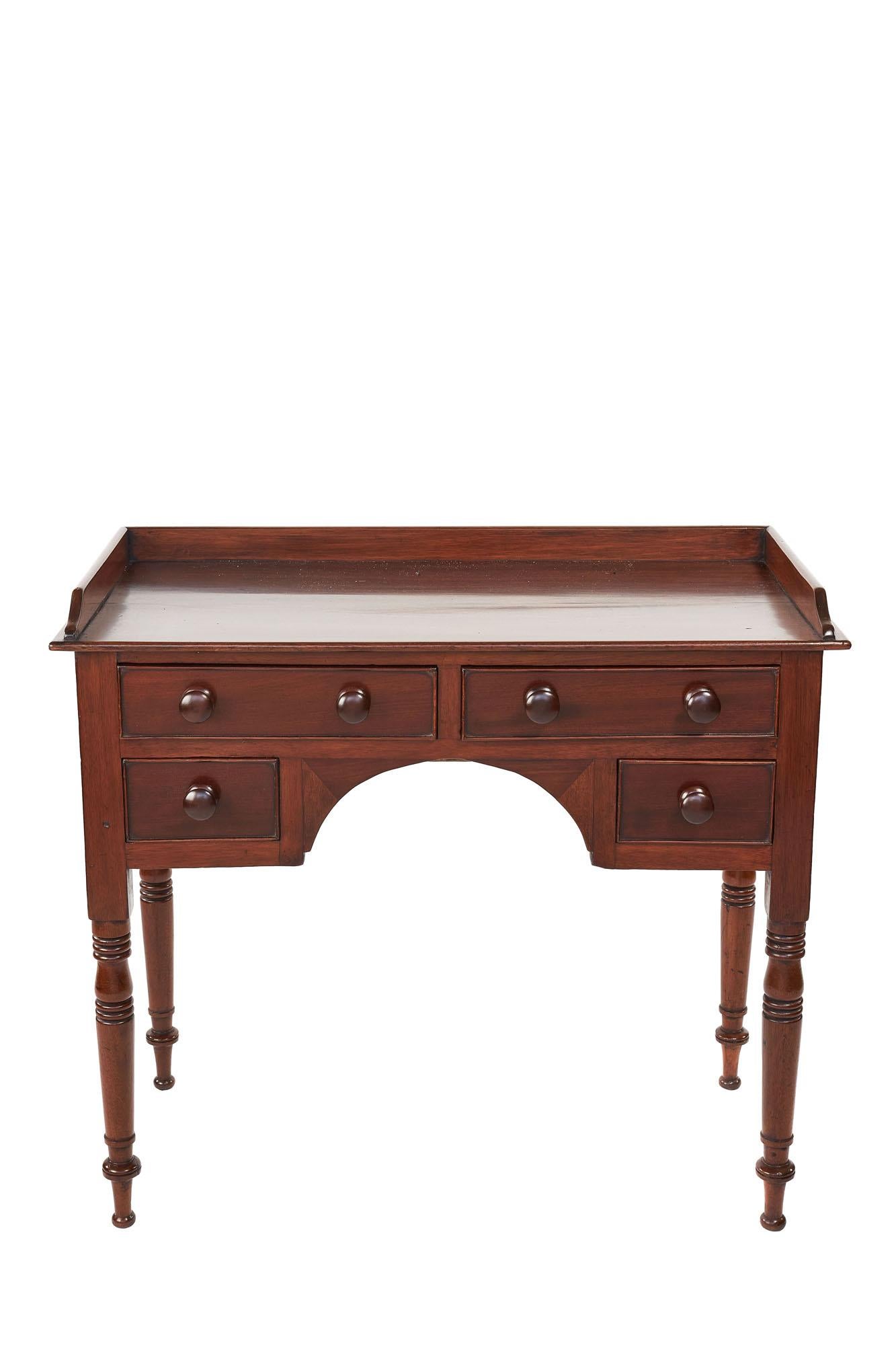 mahogany makeup vanity