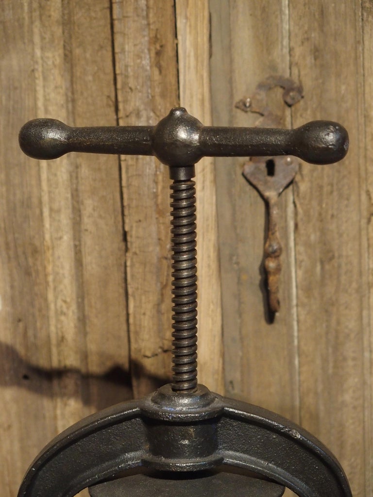 Small Antique Wine Grape Press from France, Early 1900s at 1stDibs