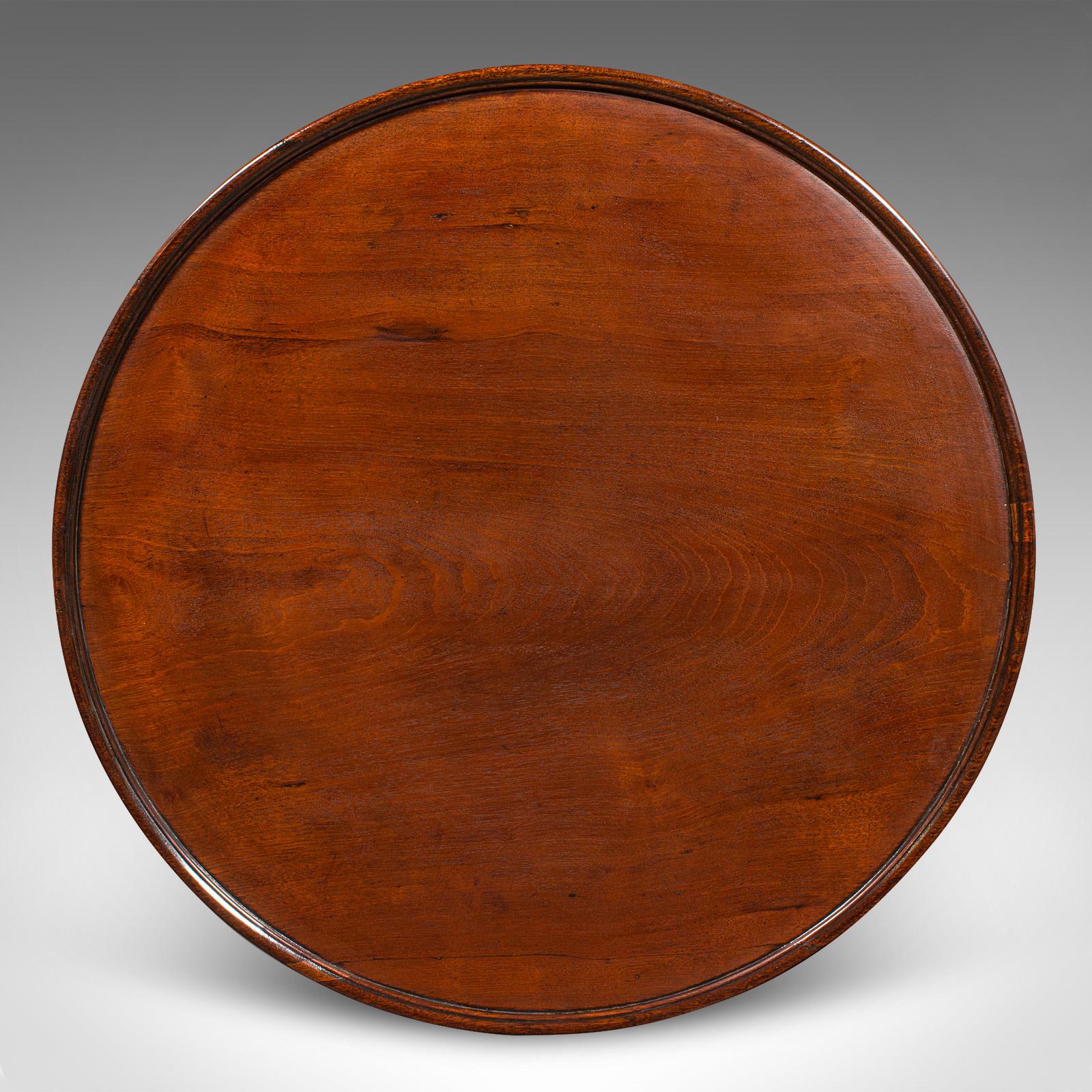Bois Petite table à vin ancienne anglaise, lampe, d'appoint, service, William IV, vers 1835 en vente