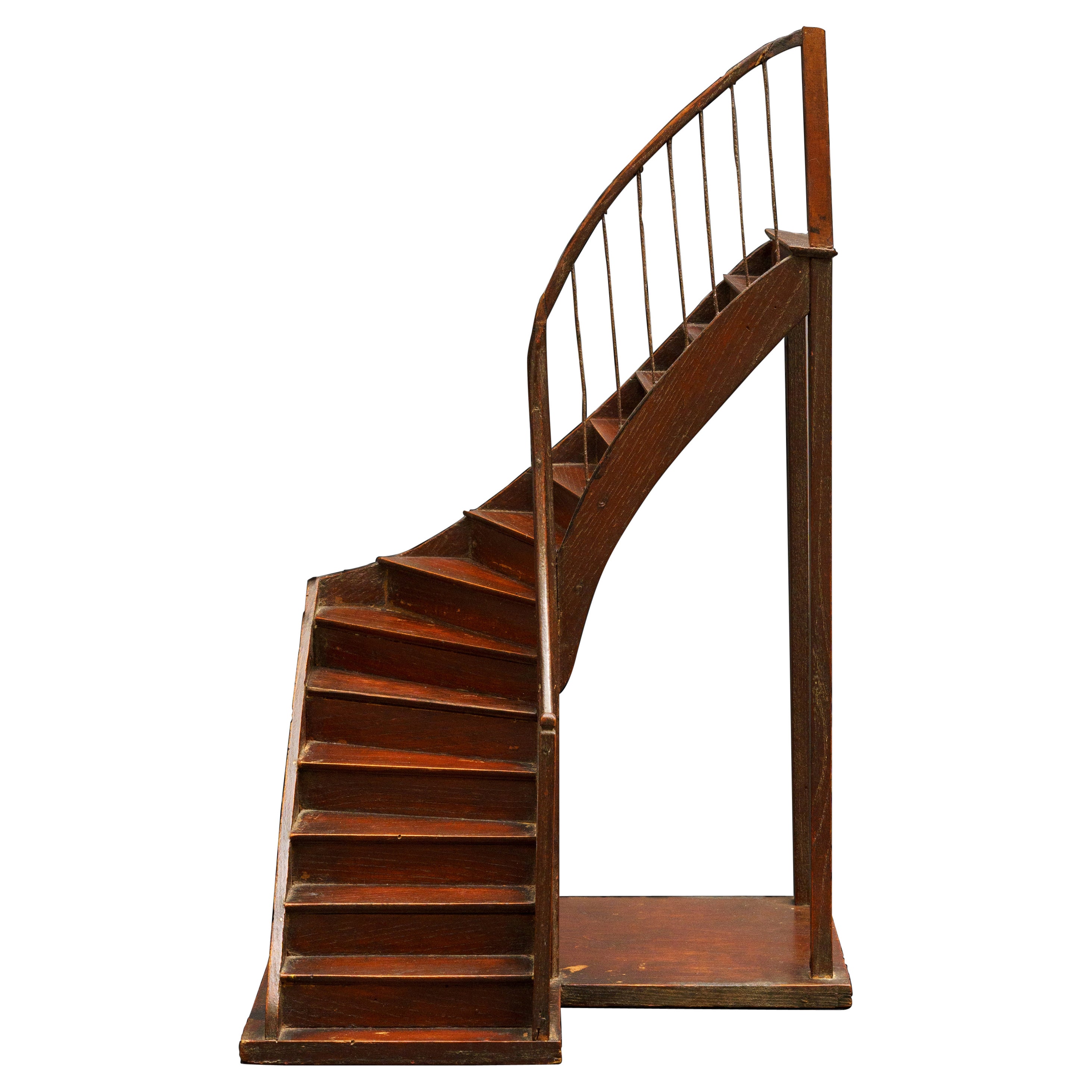 Small Architectural Staircase Model w/ Handrail