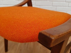 Small Armchair, 1960s, Kvadrat Wool by Nana Ditzel, Completely Restored