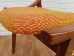 Small Armchair, Kvadrat Wool by Nana Ditzel, Beechwood, Restored