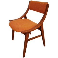 Small Armchair, Kvadrat Wool by Nana Ditzel, Beechwood, Restored