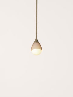 Konekt Small Armor Pendant - Satin Brass