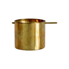 Small Arne Jacobsen Brass Ashtray by Stelton Made in Denmark
