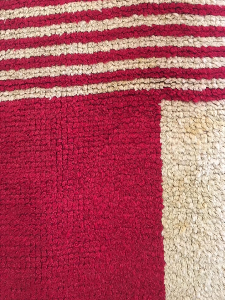 Small Art Deco Accent Rugs (pair), circa 1930, English or French at 1stDibs