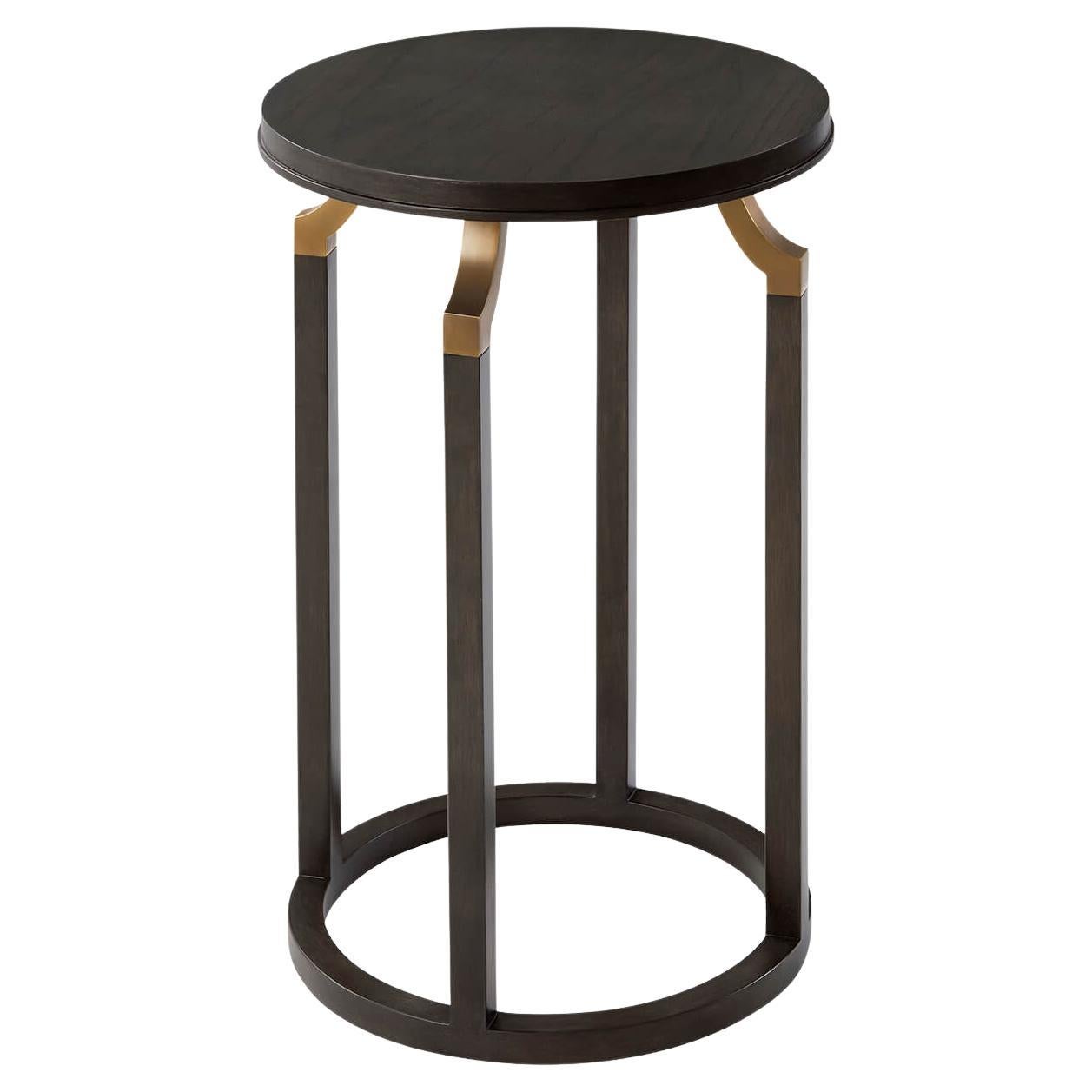 Small Art Deco Accent Table For Sale