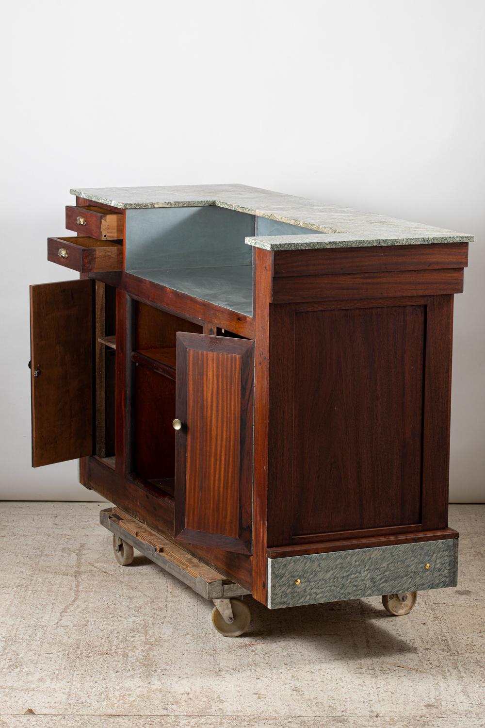 French Small Art Deco Bar For Sale