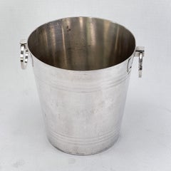 Petit rafraîchisseur à champagne Art déco par Saint Médard, années 1930