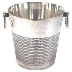 Small Art Deco Champagne Cooler by Saint Médard, 1930s