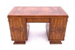 Small Art Deco desk, Poland, circa 1920.