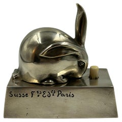 Sculture di animali in stile Art Déco
