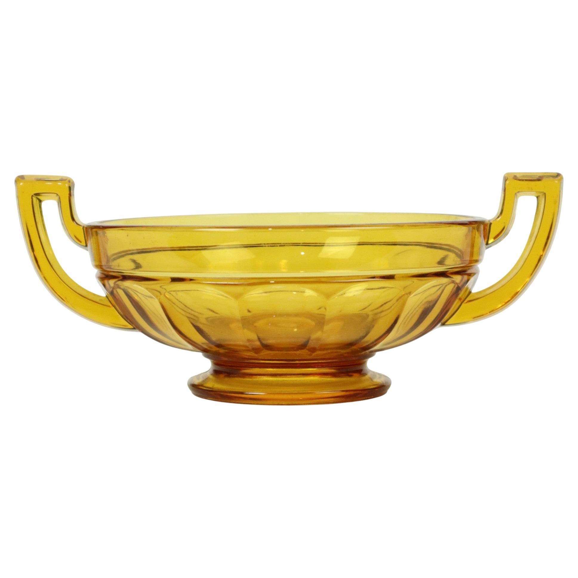 Piccola fruttiera Art Déco Noémie Luxval Val Saint Lambert