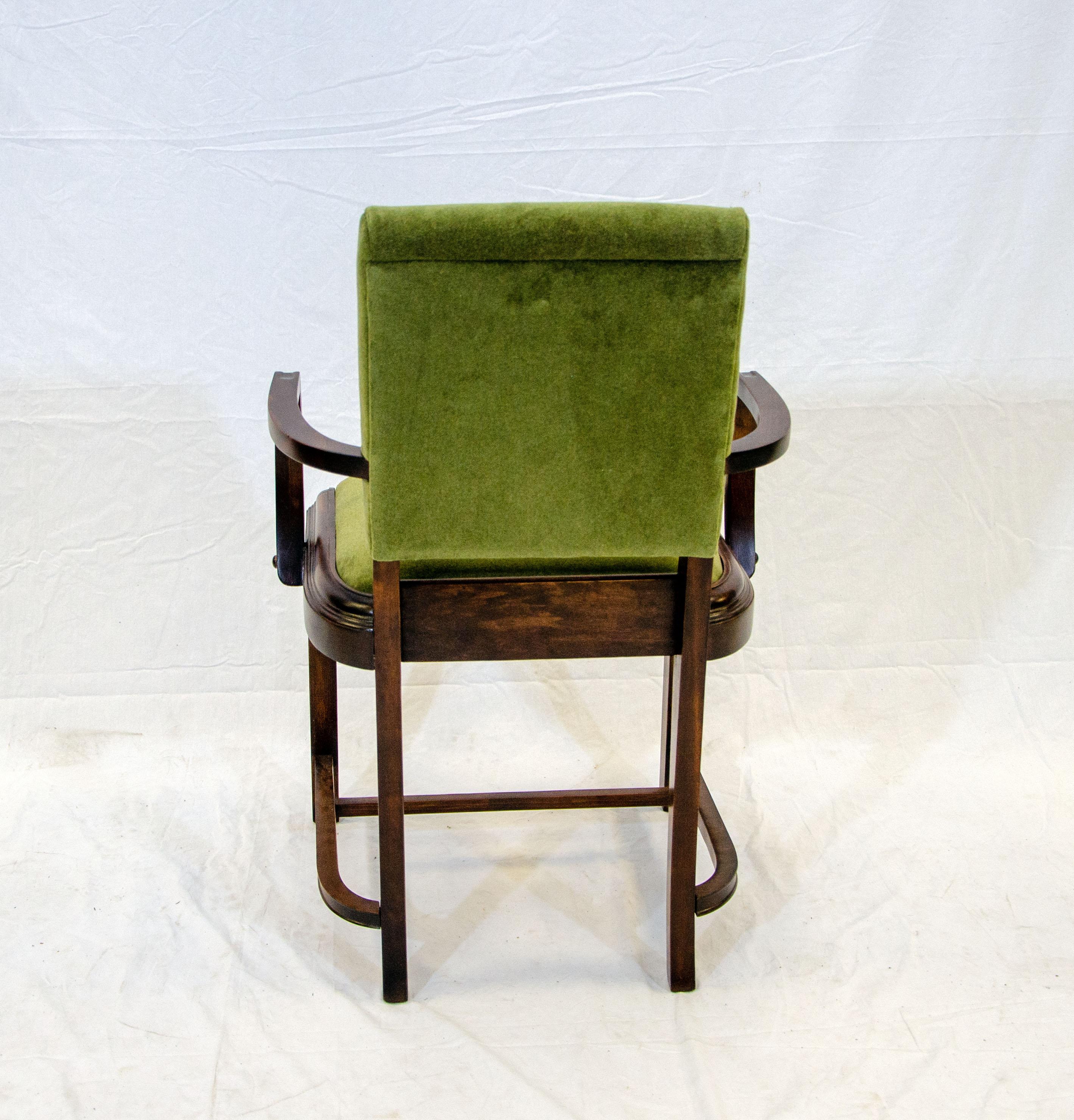 American Small Art Deco Occasional or Accent Chair