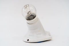 Small art deco porceilain wall lamp germany around 1920s