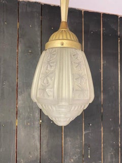 Small Art Deco Suspension circa 1930