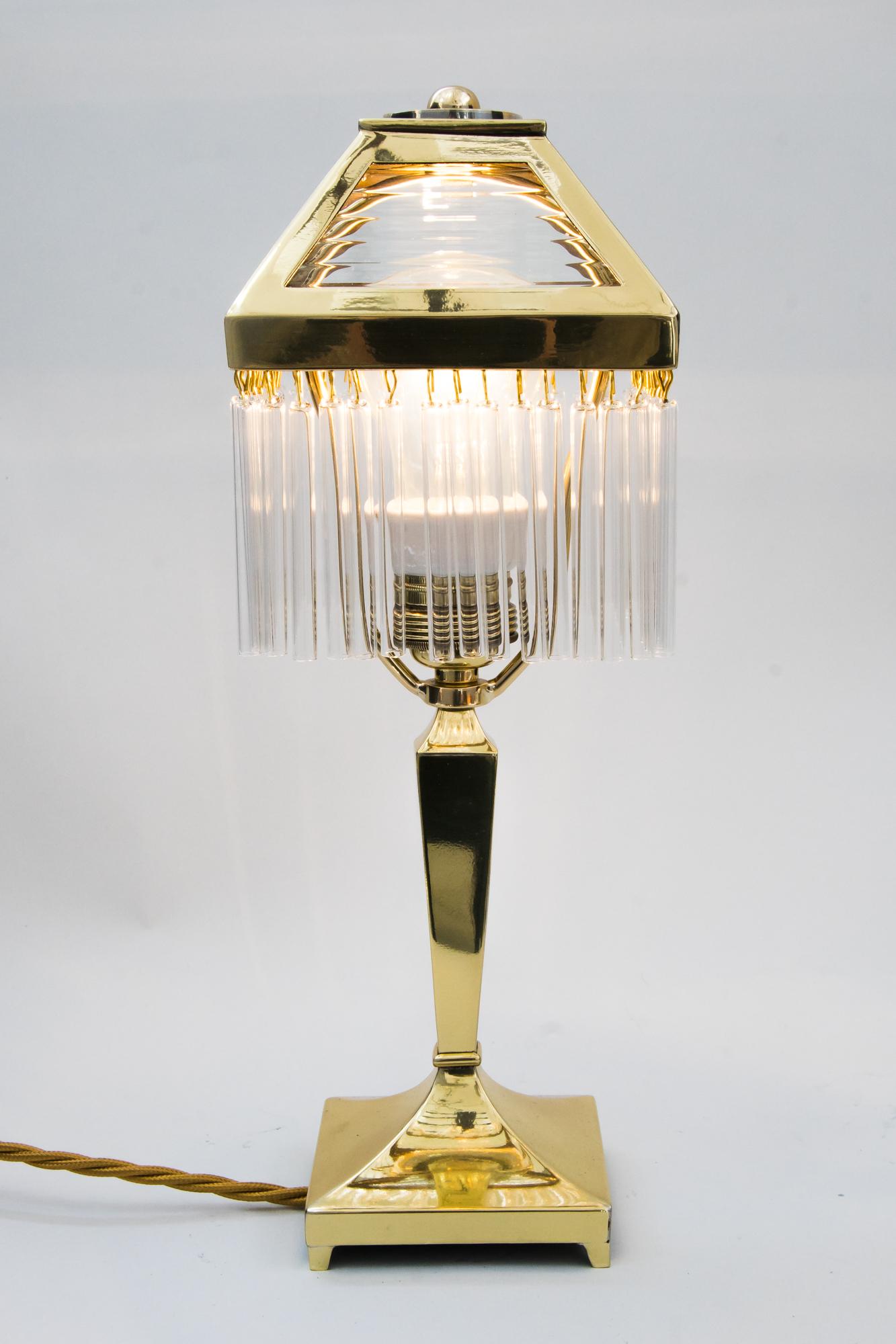 Small Art Deco Table Lamp, circa 1920s 4