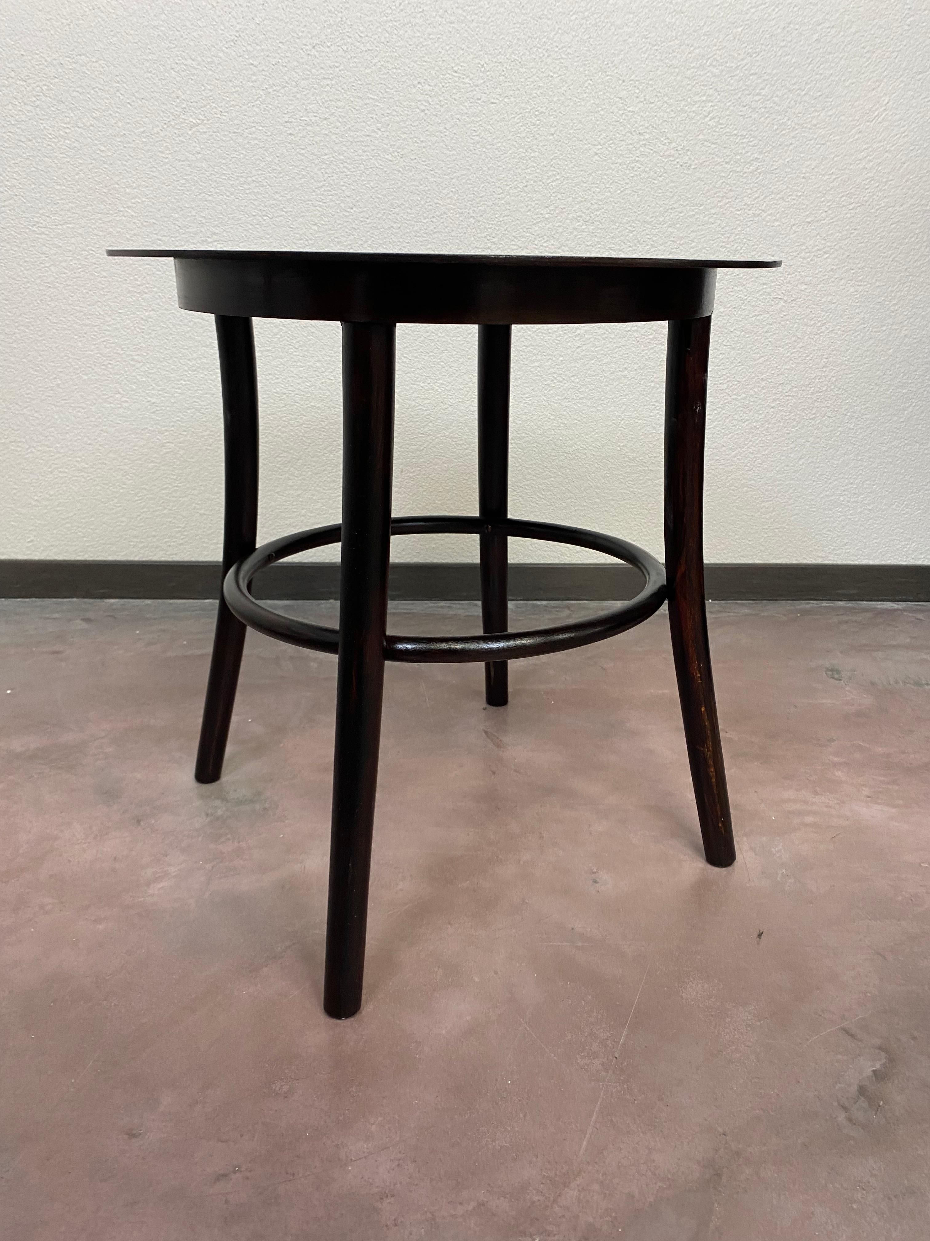 Slovak Small Art Deco Thonet Table For Sale