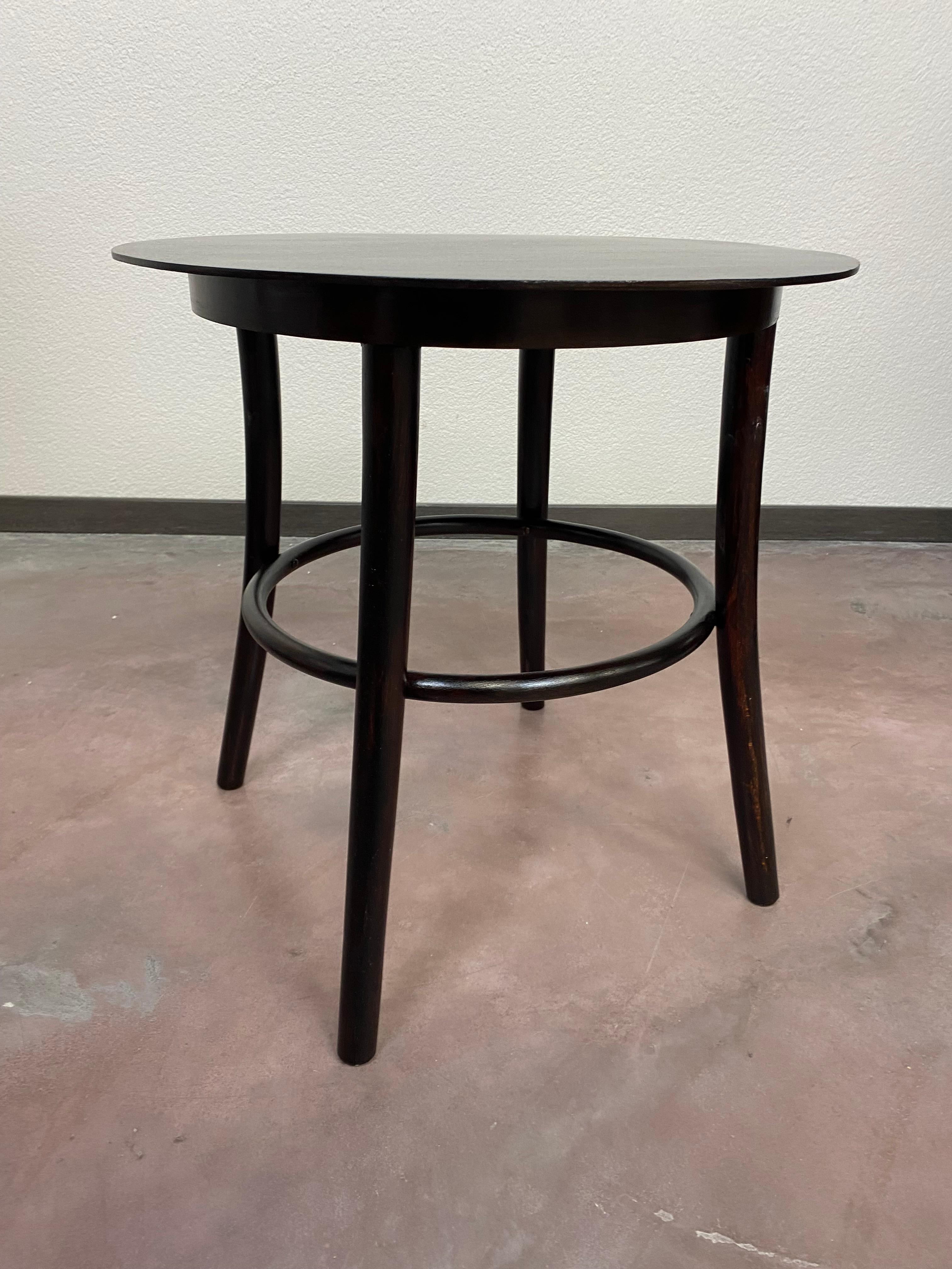 Bentwood Small Art Deco Thonet Table For Sale