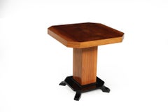 Small Art Deco Walnut Cocktail Table