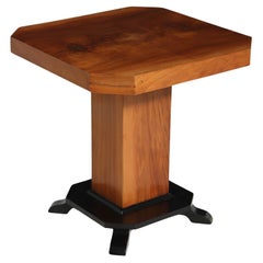 Small Art Deco Walnut Cocktail Table