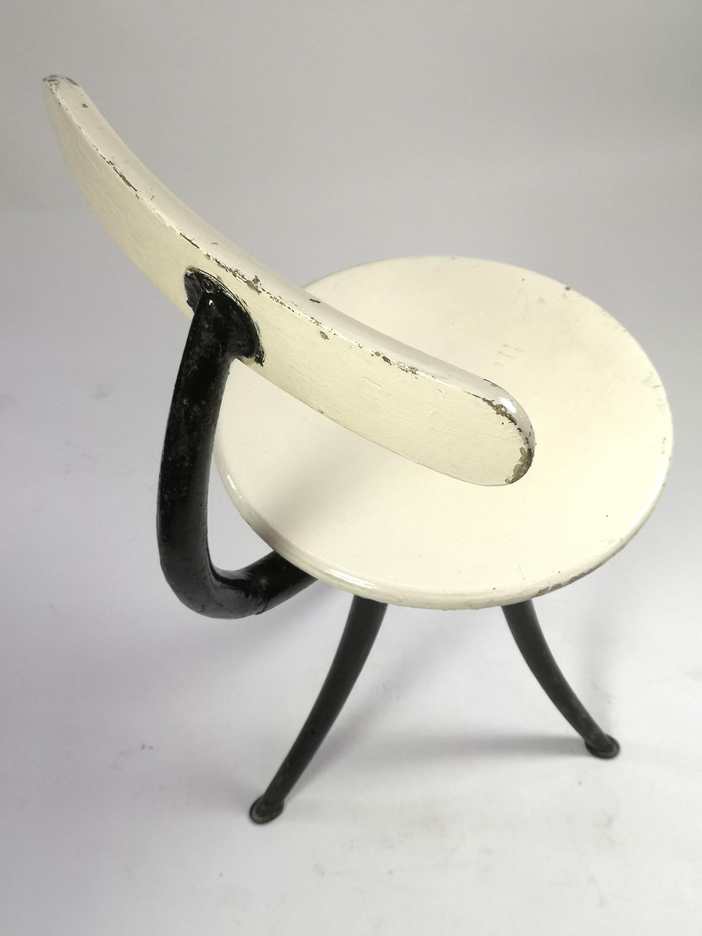 Small Art Deco Workshop Chair by Frigyes Vogel, 1936-1938 For Sale 1
