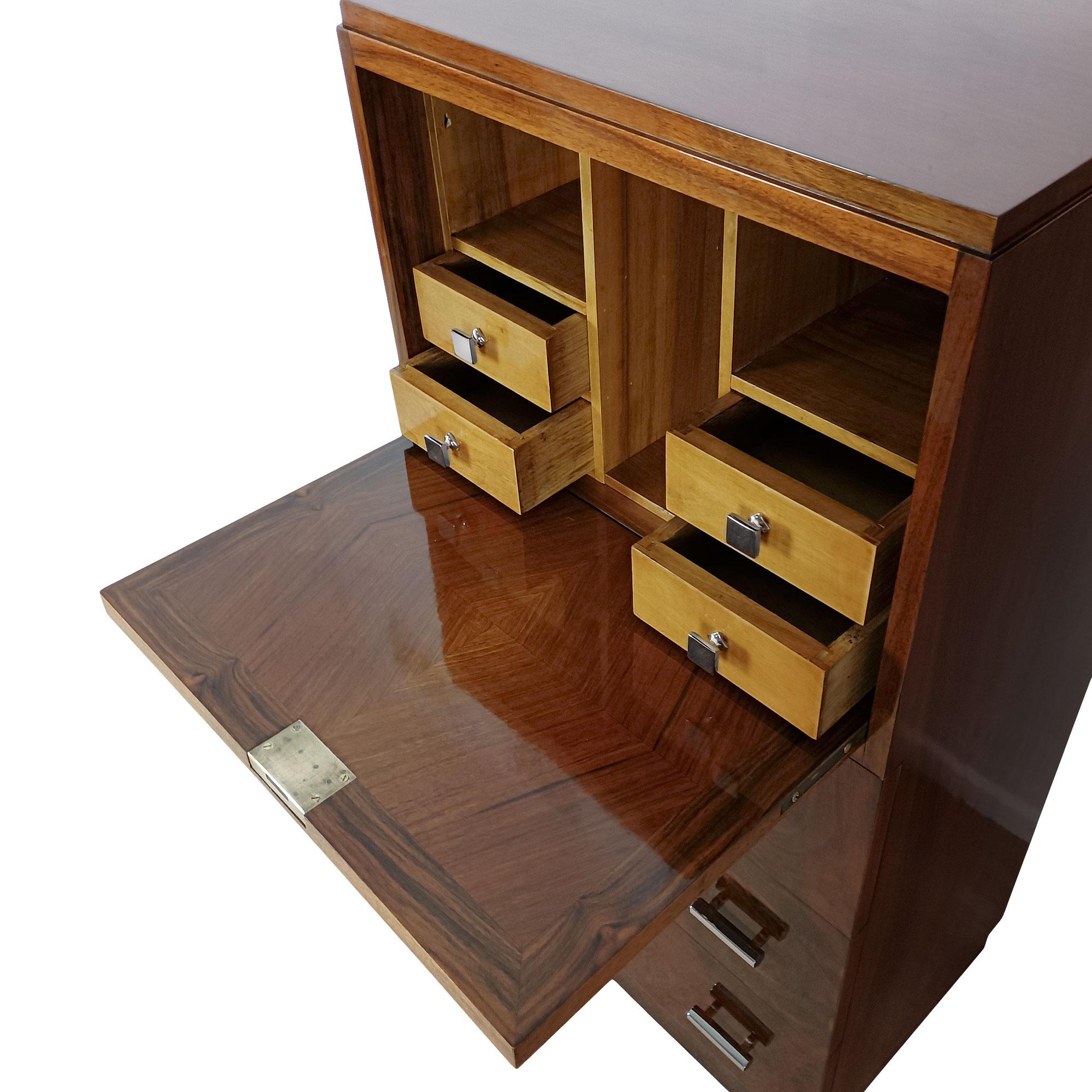 Small Art Deco writing desk – France 1930 In Good Condition For Sale In Girona, ES