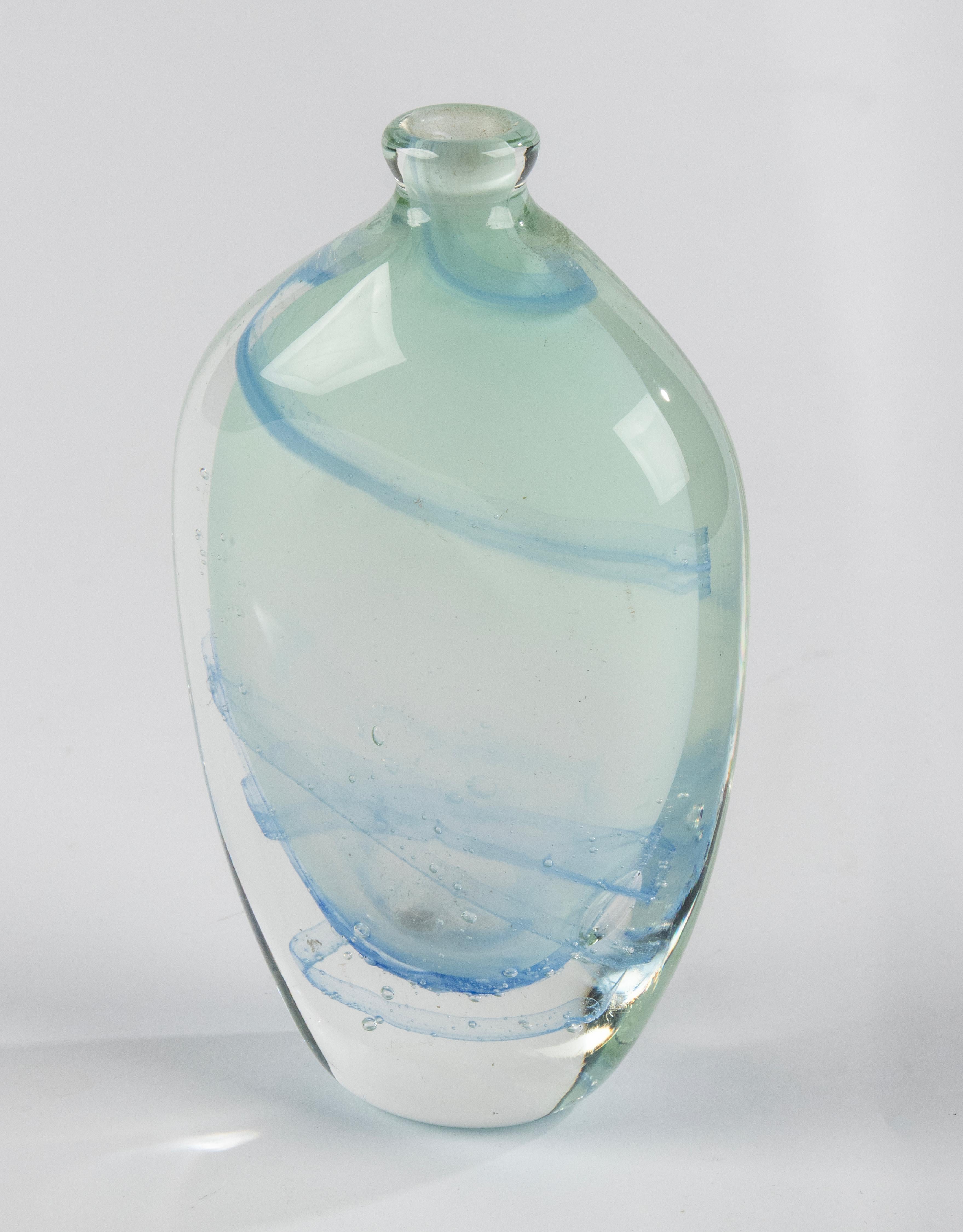 Small Art Glass Vase - Seguso - Soliflore  In Good Condition For Sale In Casteren, Noord-Brabant