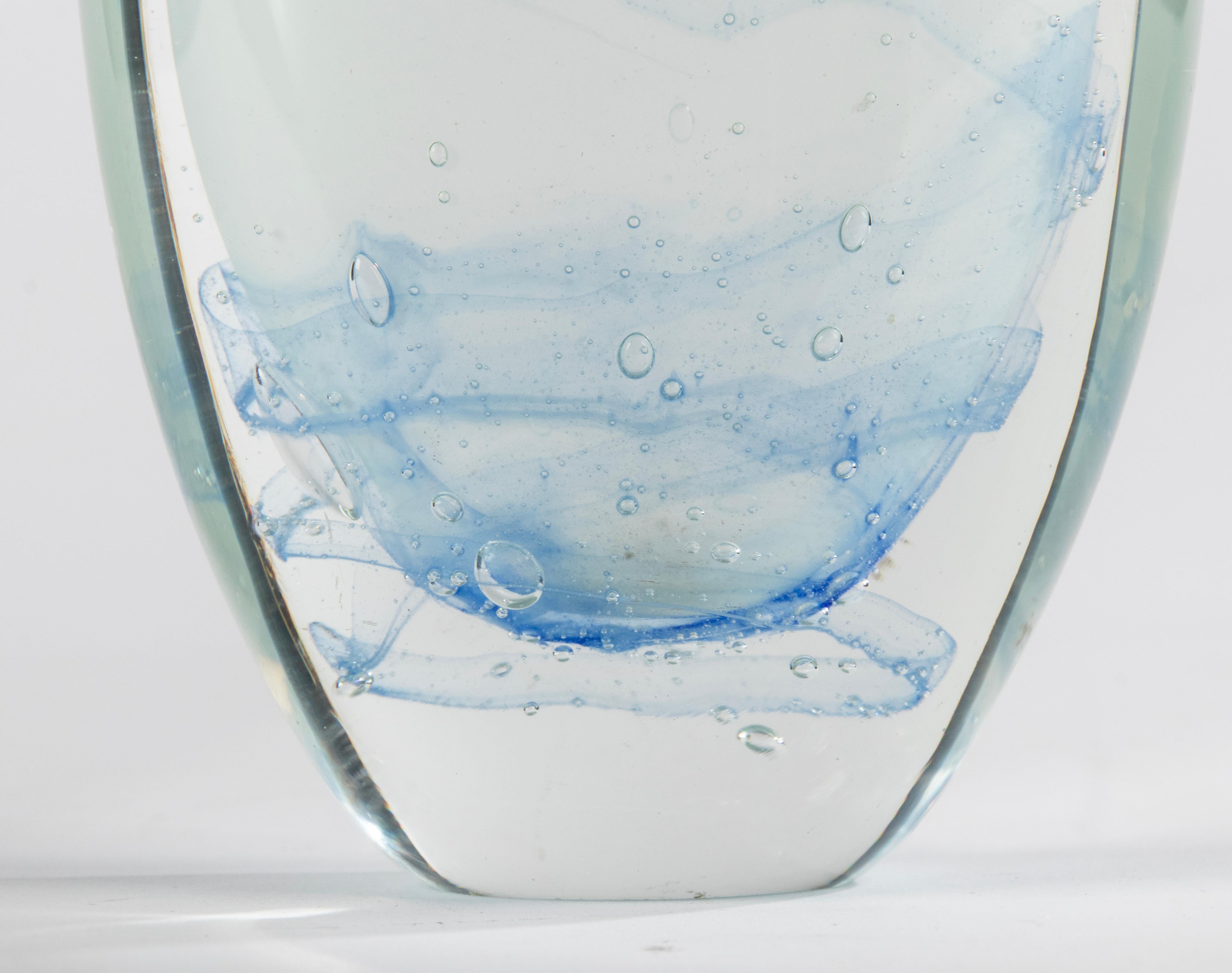Small Art Glass Vase - Seguso - Soliflore  For Sale 1