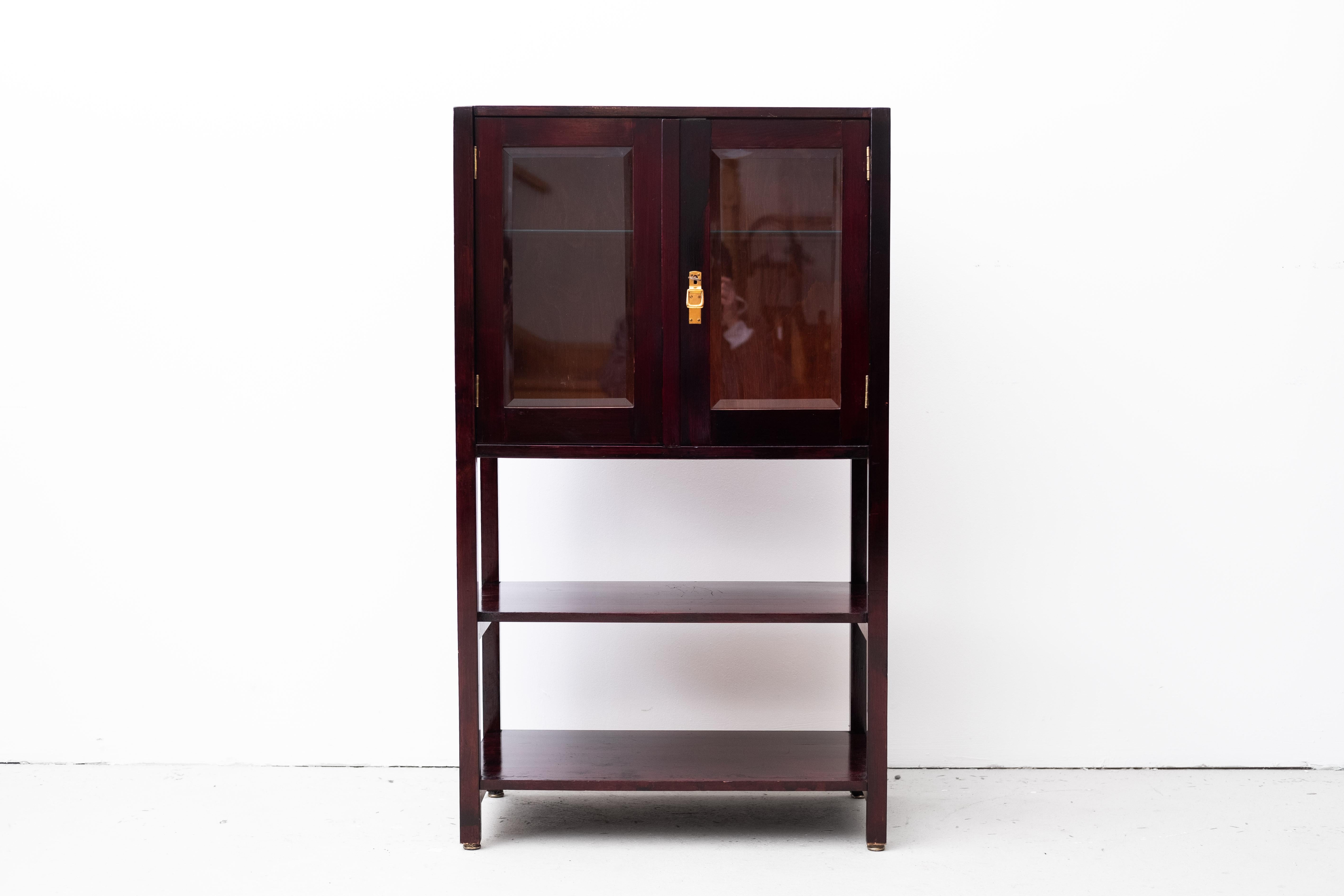 Austrian Small Art Nouveau Cabinet by Thonet Brothers (Vienna, 1910) For Sale