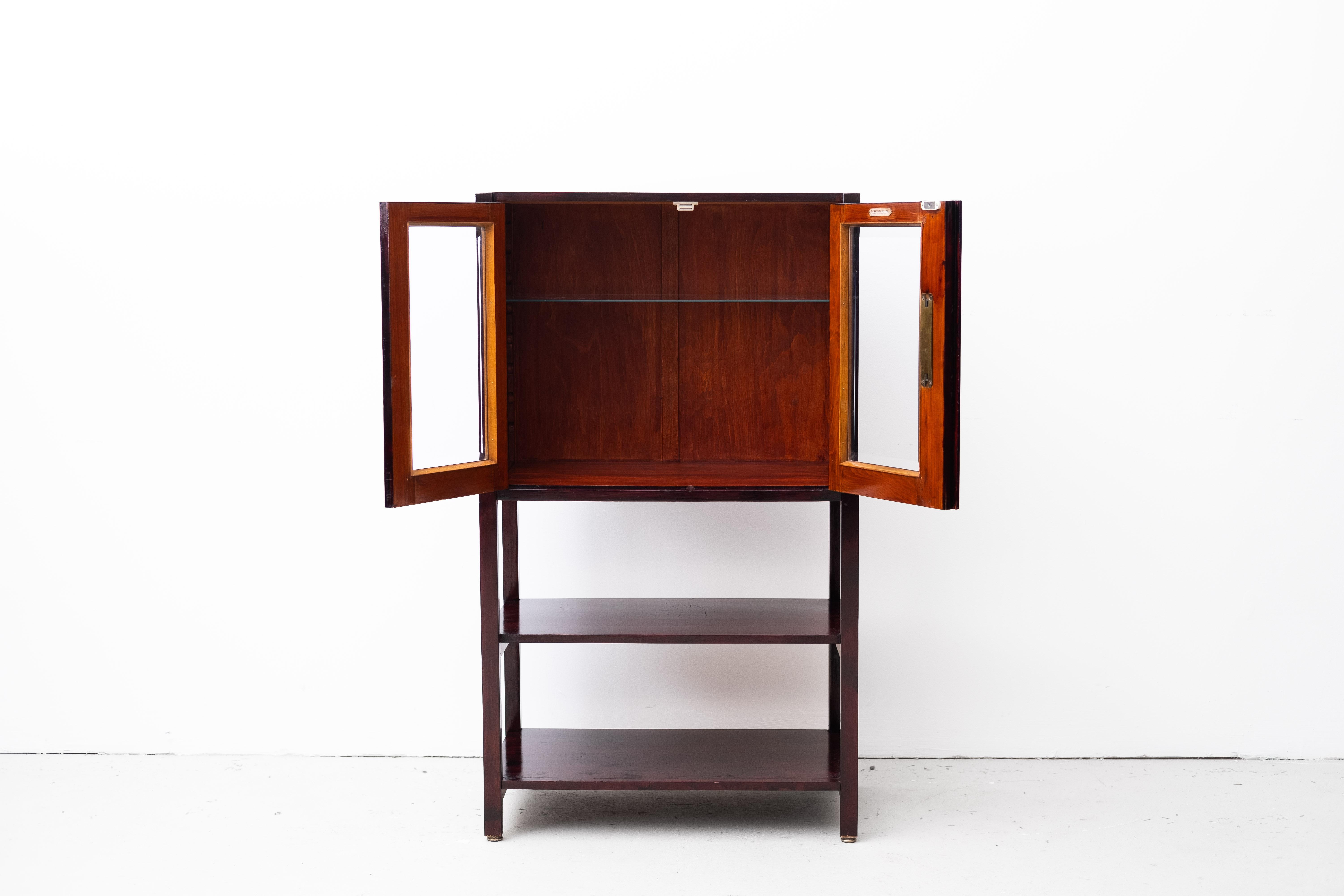 Early 20th Century Small Art Nouveau Cabinet by Thonet Brothers (Vienna, 1910) For Sale