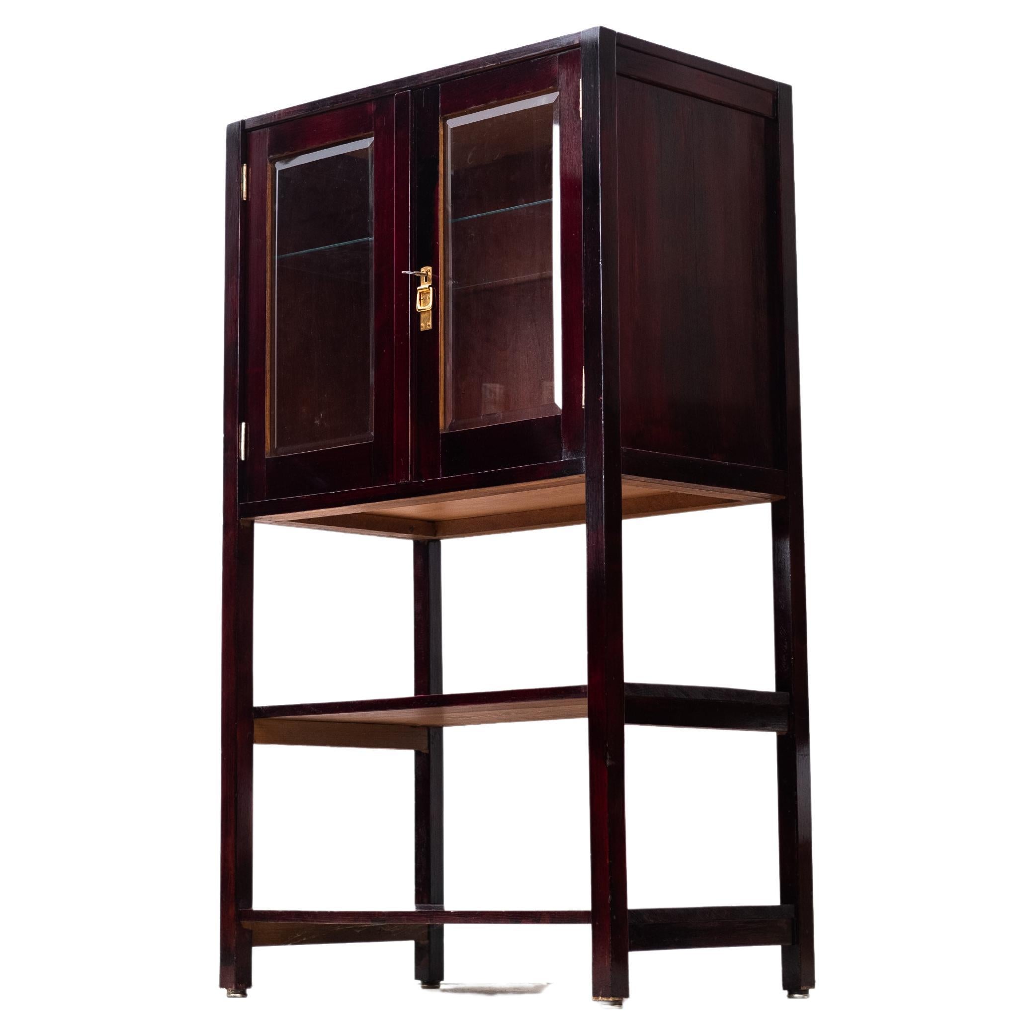 Small Art Nouveau Cabinet by Thonet Brothers (Vienna, 1910) For Sale
