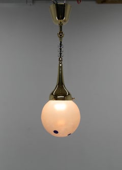 Jugendstil-Pendelleuchte, 1920er-Jahre, in perfektem Zustand