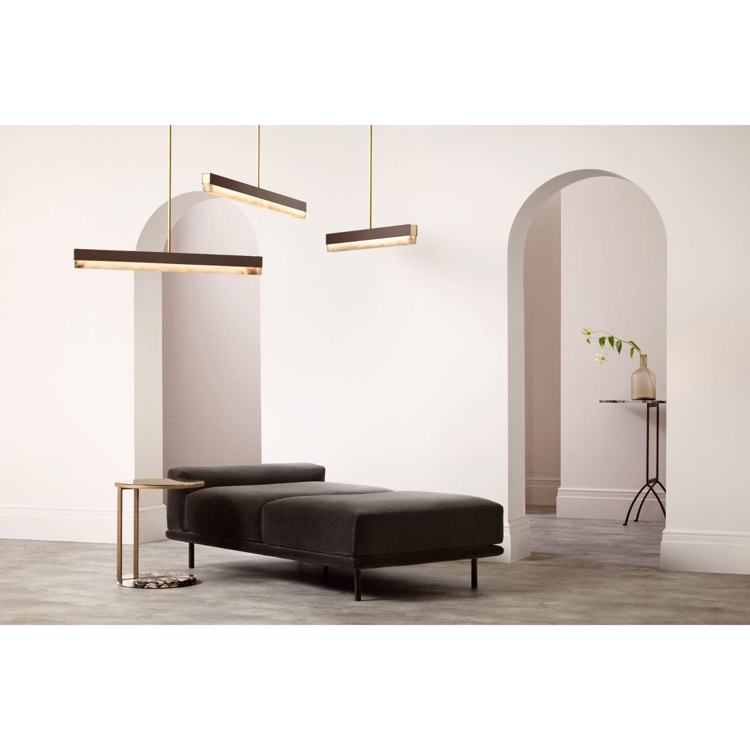 Ottone Lampada a sospensione Artés piccola di CTO Lighting in vendita