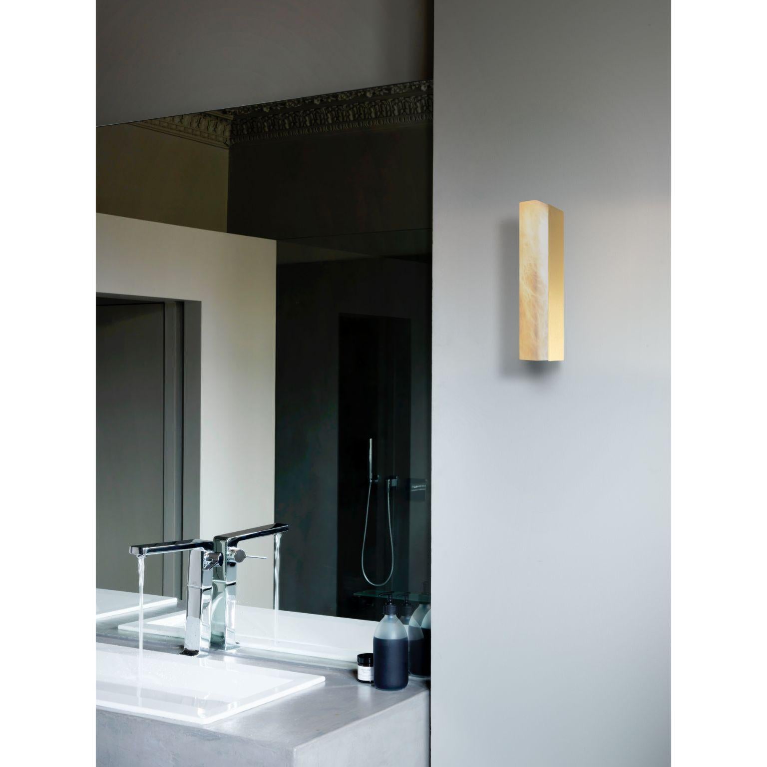 Brass Small Artés Wall-Mount Lamp by CTO Lighting