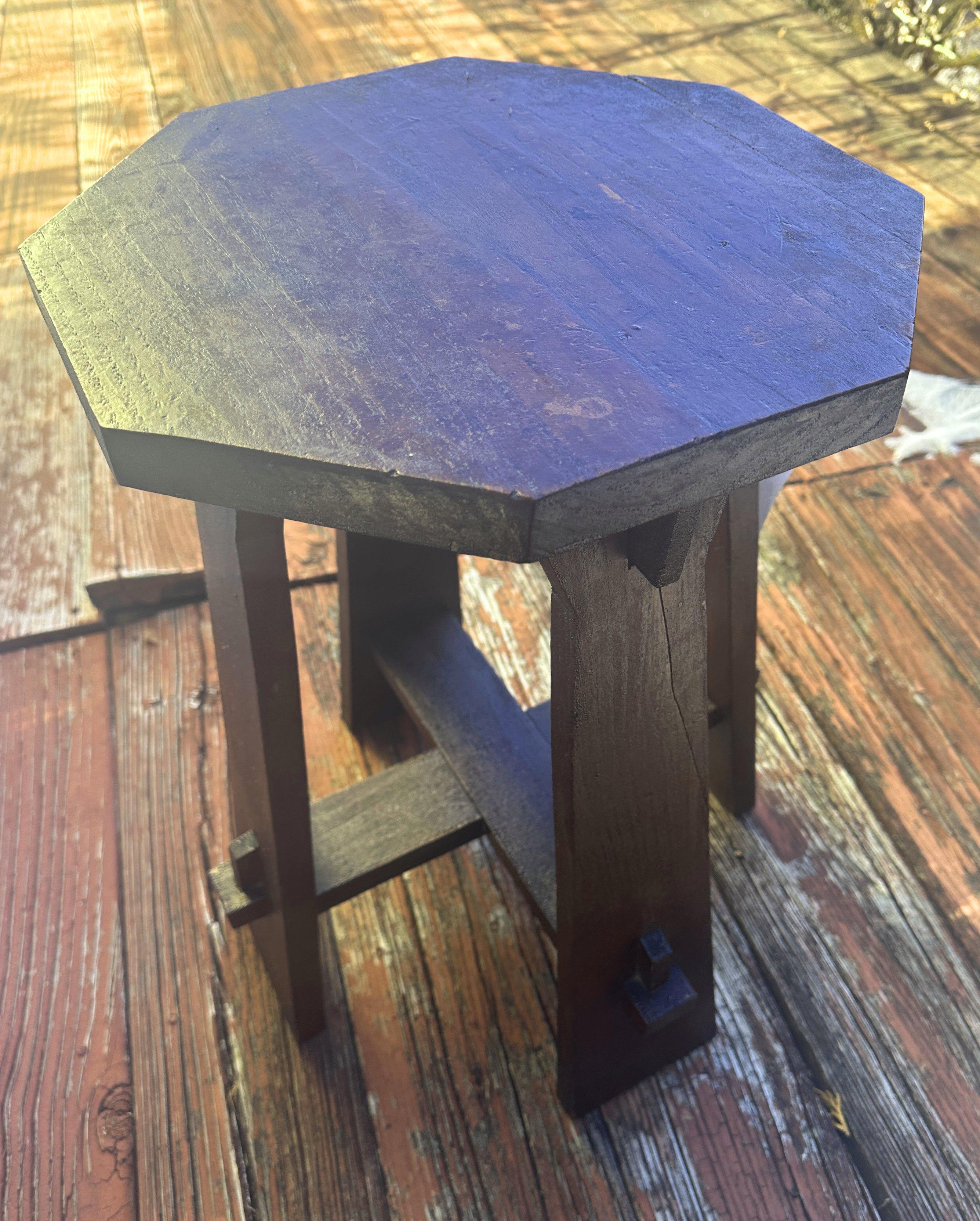 20th Century Small Arts & Crafts Table by  