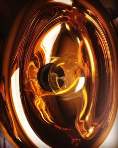 Small Aurum Gold Glass Sconce by Alex de Witte