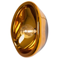 Small Aurum Gold Glass Sconce by Alex de Witte